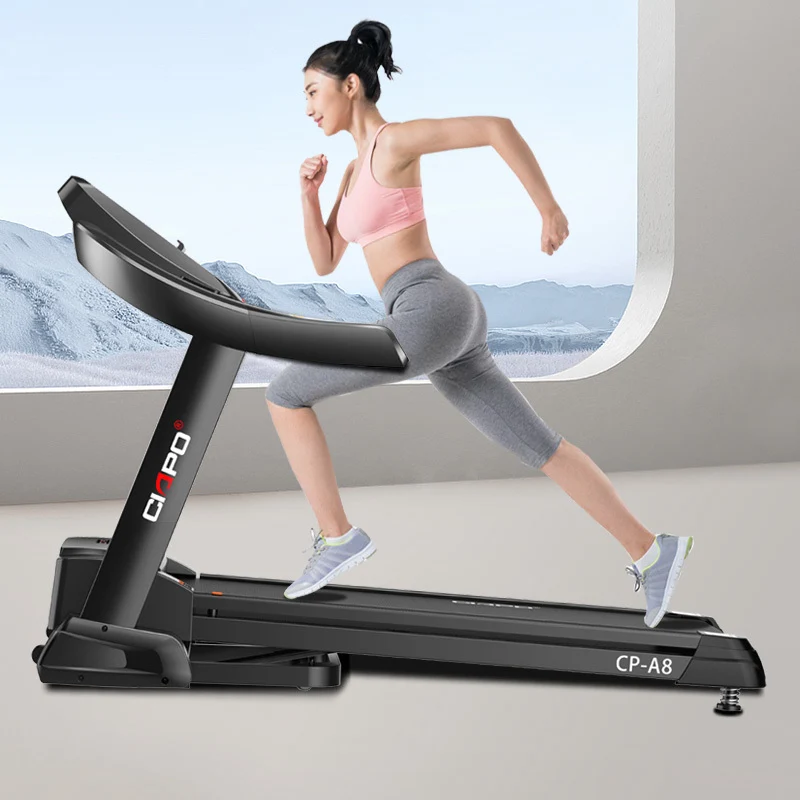 CIAPO A8 Equipaggiamento per palestra commerciale Trepastore di fitness Sportsmill Piegatura a piedi motorizzato a camminata Tapis roulant portatile portatile 1