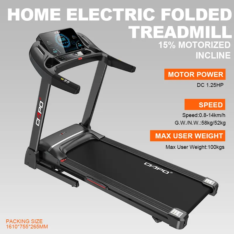 Ciapo Treadmill for Small Spaces 0.8-14.8 Km/h Treadmill for Small Spacessupplier 3