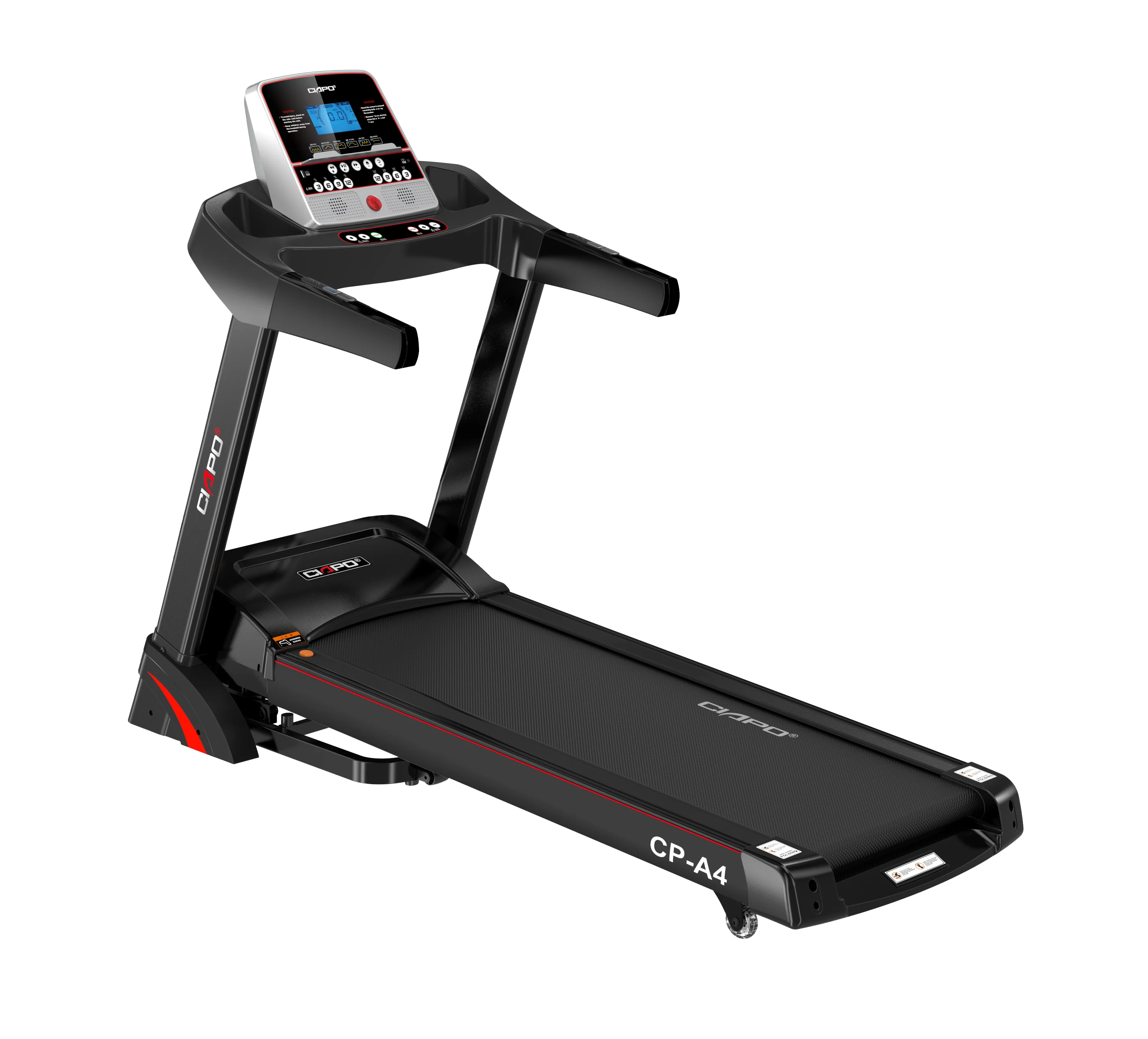 Elektromotorisiertes Laufband CP-A4 Multifunktion 7 Farbbildschirm-Fitness-Falten-Laufband 1