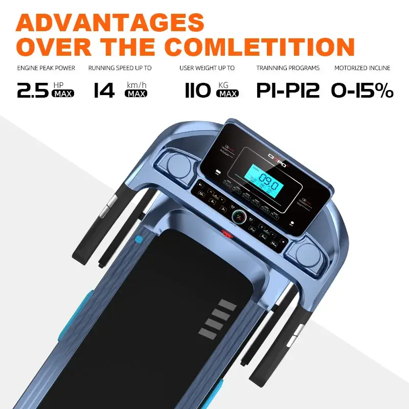 Best Space Saving Treadmill 0.8-14km/h by Ciapo 7