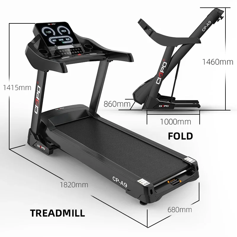Tapis roulant elettrico a piedi da passeggiata macchina per la casa del tapis roulant per la salute 1
