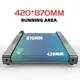 Best Treadmill for Tall Runners Steel+ABS LCD Screenfactory 4