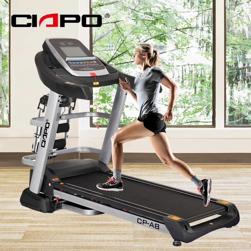 Incline Treadmill 10 Degree Incline Treadmill Steel Customized Logo Availabled for Sale 6