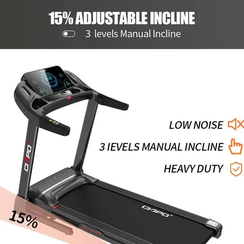 Best Treadmill for Joint Impact 3 Level Manual Or 15% Auto Incline 100kgsfor Sale 4