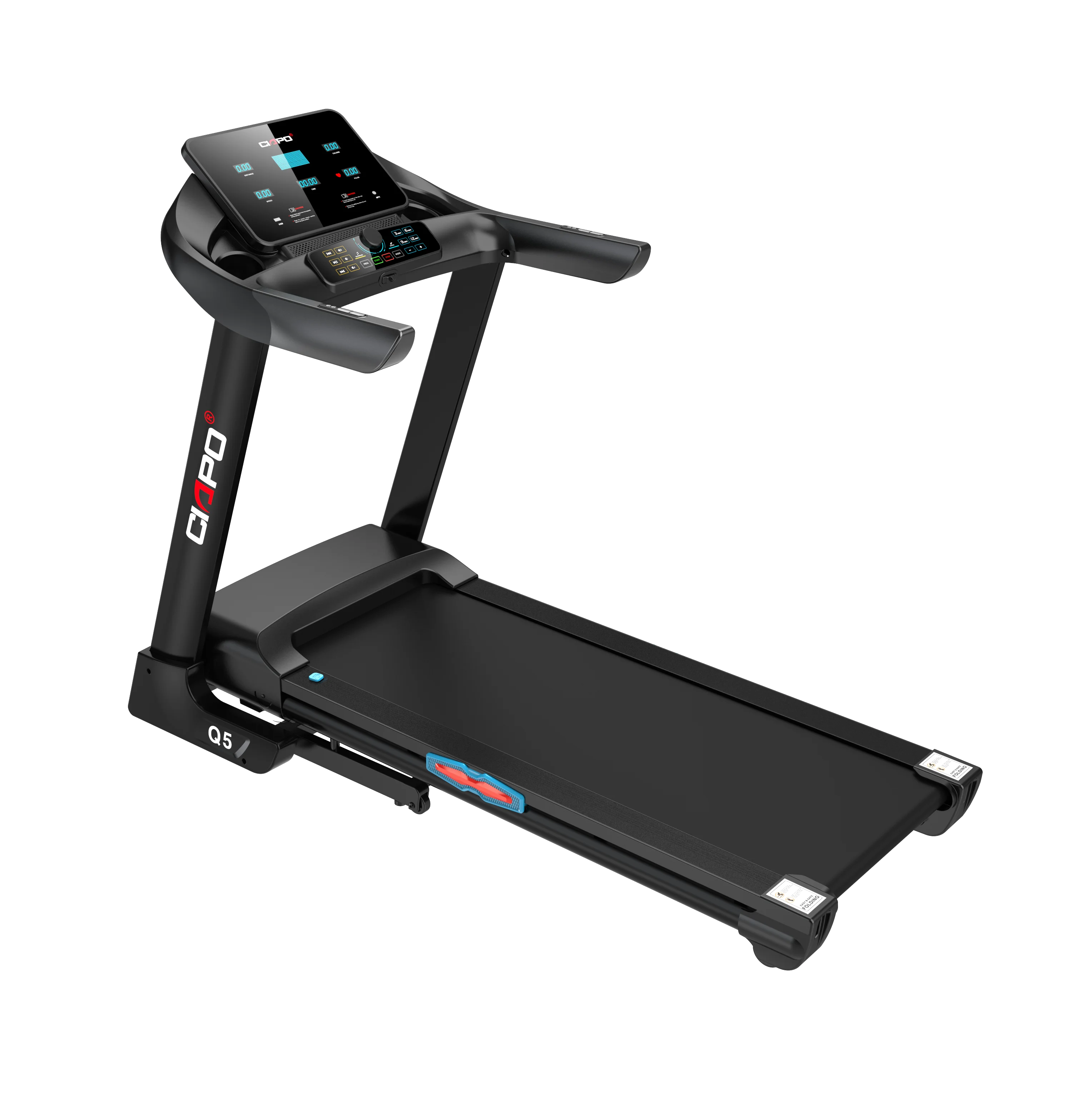 Tapis roulant di casa intelligente pieghevole silenzioso tapis roulant multifunzionale elettrico 1