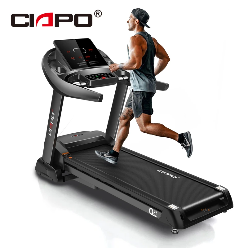 CIAPO Q6 DC 4,0 CV Schermata LED Trepis roulant Trepis roulant Fitness INFIuolo Copiatura in esecuzione del tapis roulant elettrico motorizzato elettrico 1