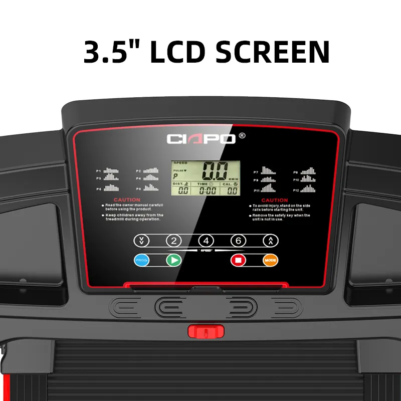 Best Treadmill for Large Person LCD Screen - - Ciapo 6