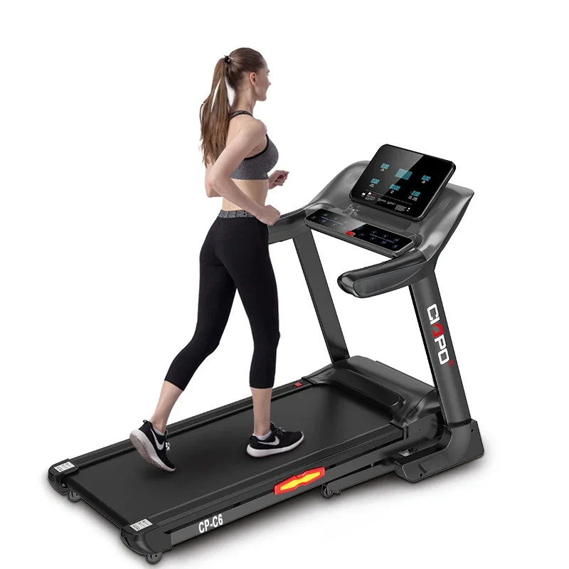 CP-C6 Trepis roulant di tapis roulant elettrico professionale Trepastro di corsa pieghevole per palestra di casa 1