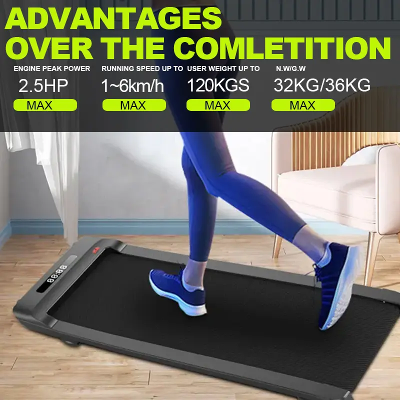 Best Space Saving Treadmill Factory LED Screen 4