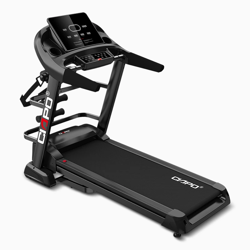 CP-Q6 Hot-Sell Semi-commercial LED screen Auto Incline large Treadmill with massager OEM /ODM Supplier CIAPO 1